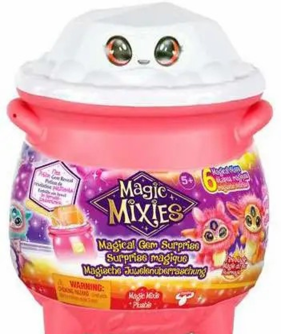 All Brands Moose Toys | Magic Mixies Mixlings Magical Gem Surprise Cauldron Mystery Pack [Pink Fire Magic]