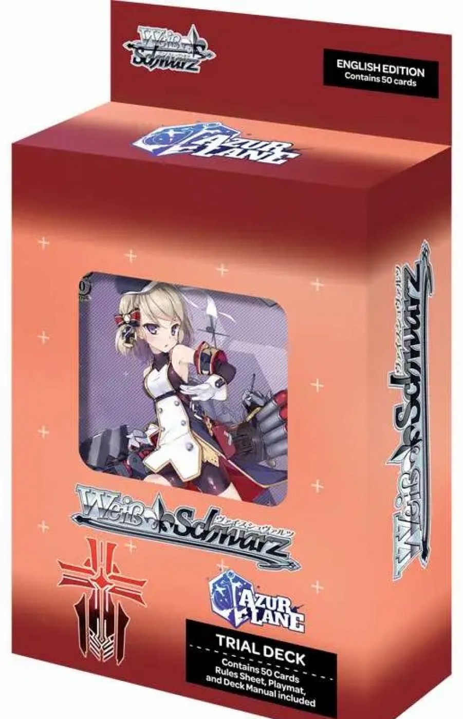 All Brands BushiRoad | Weiss Schwarz Trading Card Game Azur Lane Iron Blood Version Trial Deck [50 Cards]