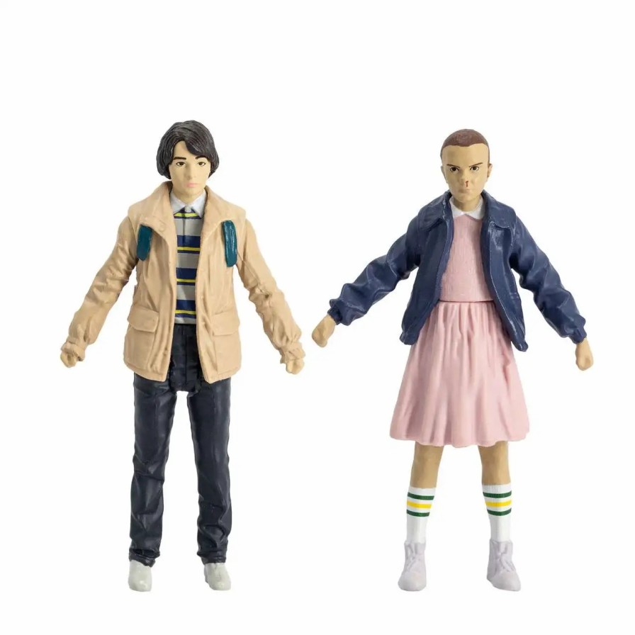 All Brands McFarlane Toys | Mcfarlane Toys Stranger Things Eleven & Mike Wheeler Action Figure 2-Pack & Comic Book