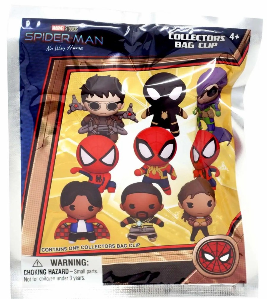 All Brands Monogram | Marvel 3D Figural Keyring Spider-Man No Way Home Mystery Pack [1 Random Figure]