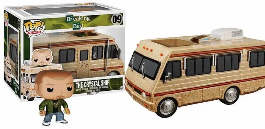 All Brands Funko | Funko Breaking Bad Pop! Rides The Crystal Ship Vinyl Figure #09 [With Jesse Pinkman, Damaged Package]