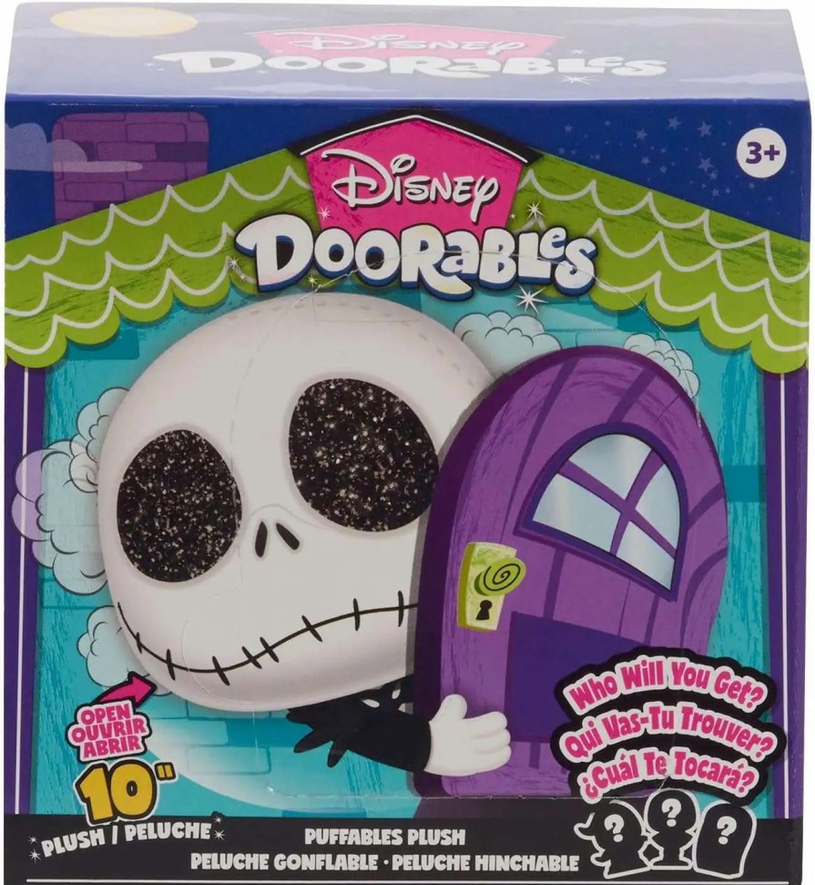 All Brands Moose Toys | Disney Doorables Puffables Plush The Nightmare Before Christmas 10-Inch Mystery Pack [1 Random Figure]