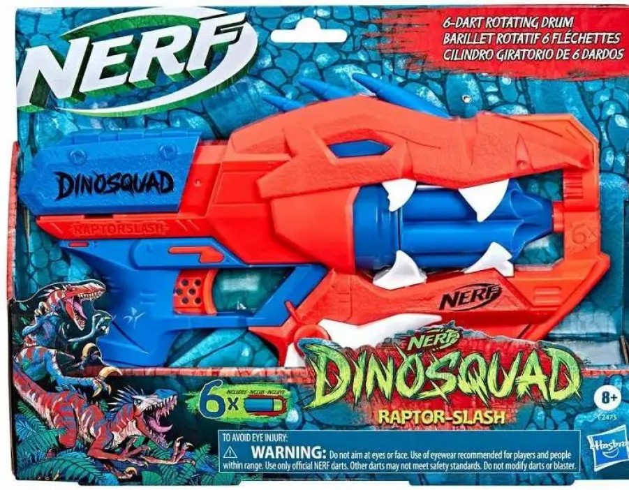 All Brands Hasbro Toys | Nerf Dinosquad Raptor-Slash Blaster