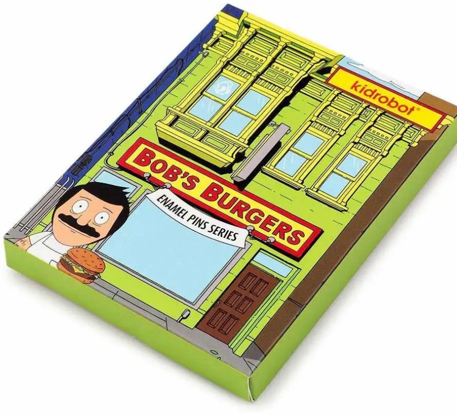 All Brands Kidrobot (NECA) | Bob'S Burgers Enamel Pin Series 1 3-Inch Mystery Pack [1 Random Pin] (Pre-Order Ships February)