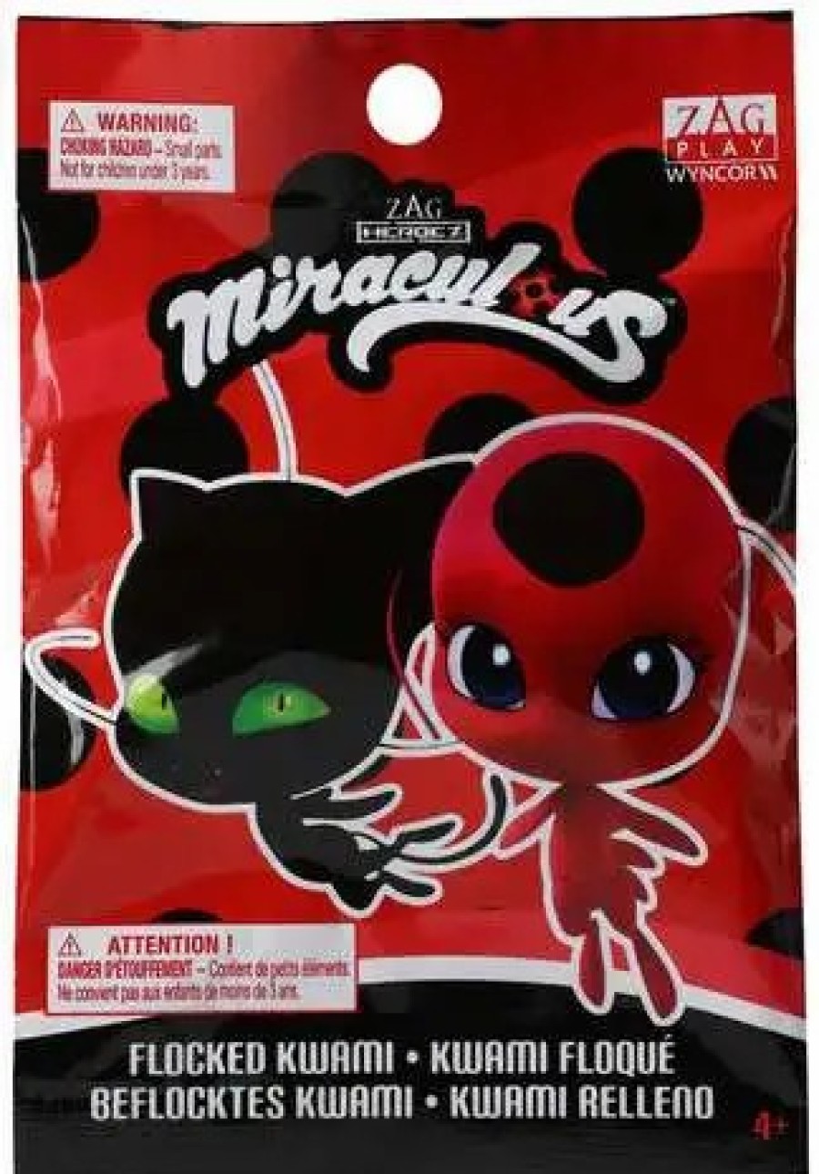 All Brands UCC Distributing Inc. | Miraculous Flocked Kwami Mystery Pack [1 Random Figure]