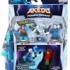 All Brands Moose Toys | Legends Of Akedo Powerstorm Recharge, Rip Off & High Stick Mini Battling Action Figure Starter Pack