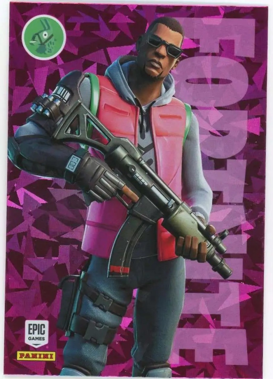 All Brands Panini | Fortnite 2021 Series 3 Cracked Ice Tango #24 [Uncommon Outfit]