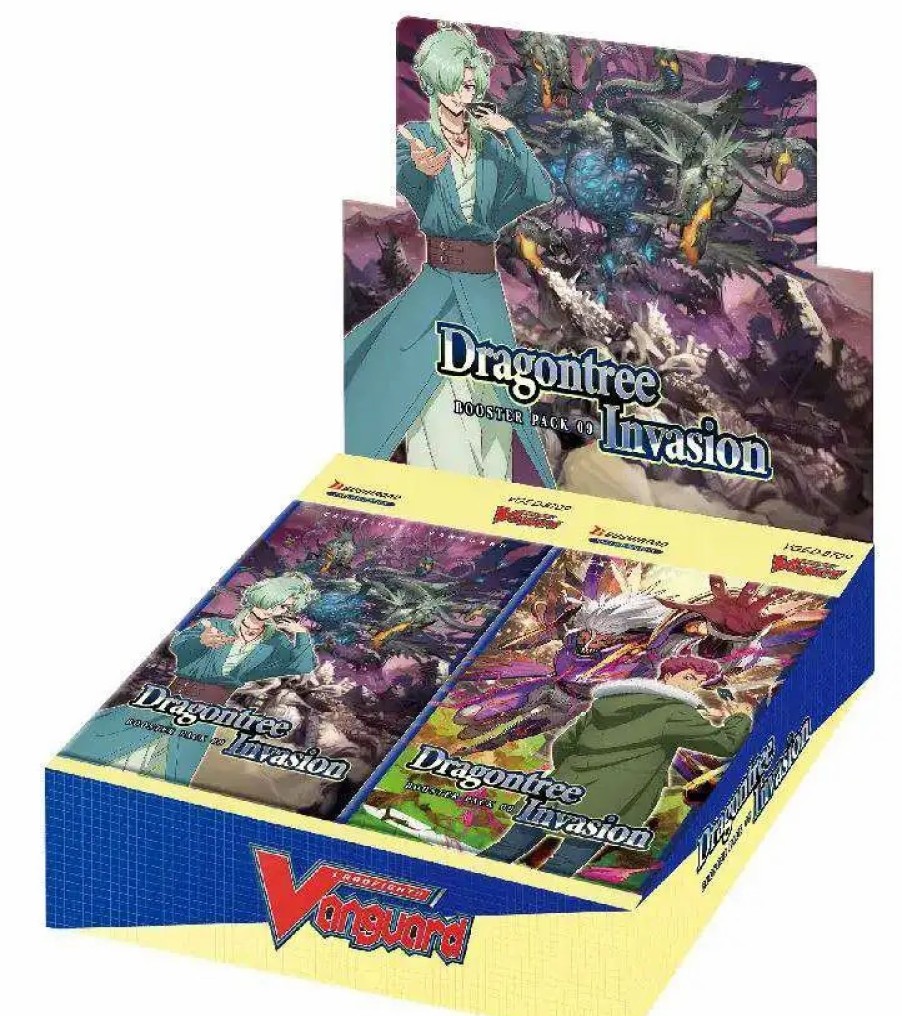 All Brands BushiRoad | Cardfight Vanguard Trading Card Game Overdress Dragontree Invasion Booster Box Bt09 [16 Packs] (Pre-Order Ships February)