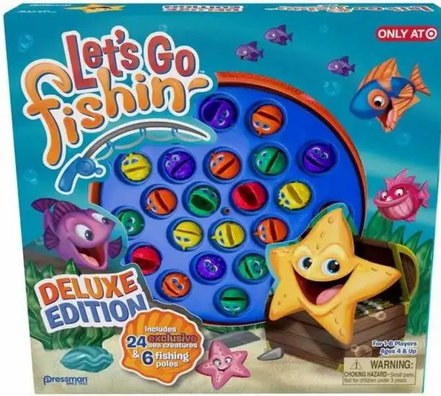 All Brands Pressman Games | Let'S Go Fishin' Exclusive Game [Deluxe Edition]