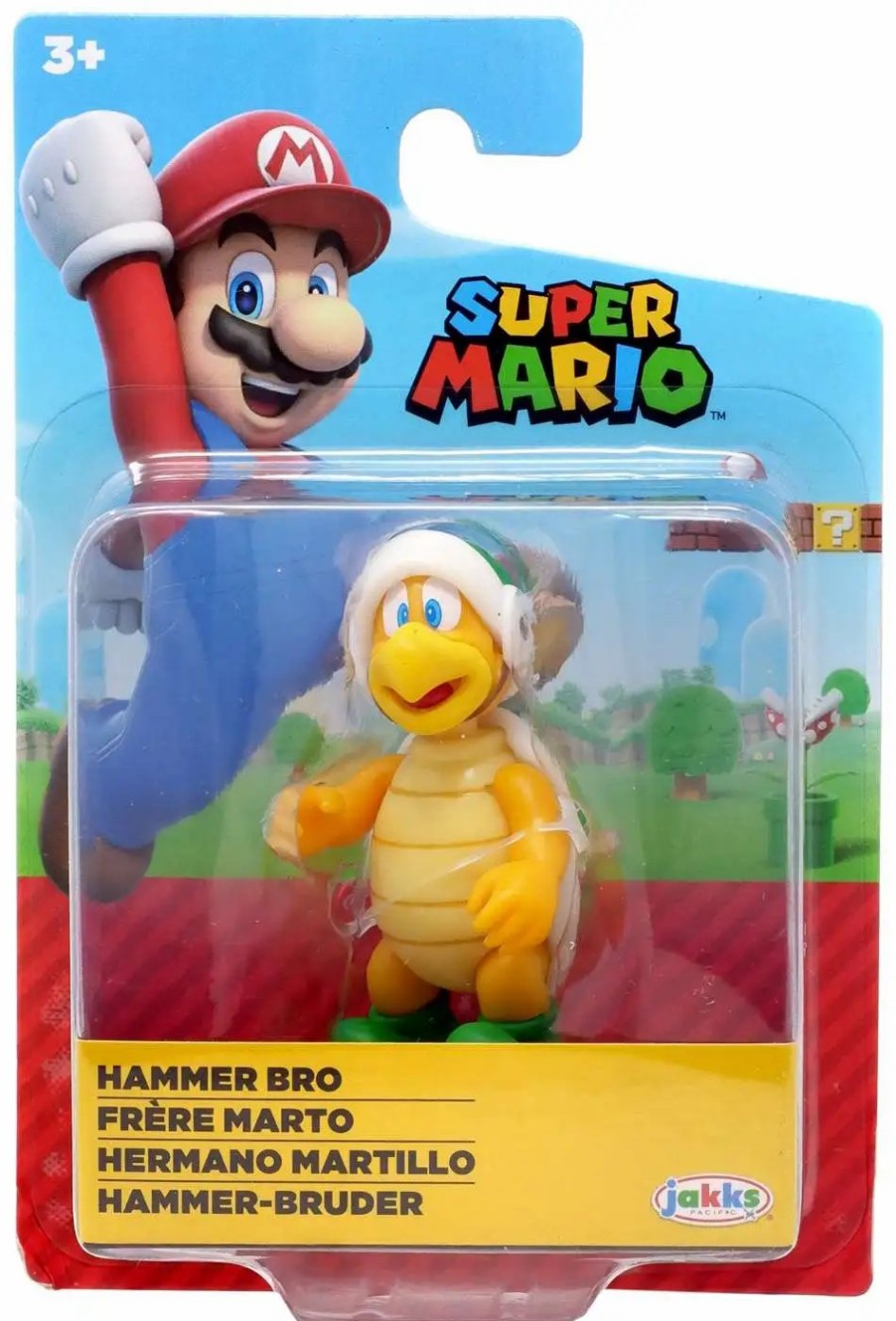 All Brands Jakks Pacific | World Of Nintendo Super Mario Wave 44 Hammer Bro 2.5-Inch Mini Figure