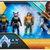 All Brands Spin Master | Dc Aquaman And The Lost Kingdom Black Manta, Aquaman, Manta Man & Shark Guard Exclusive Action Figure [Sunken Citadel]