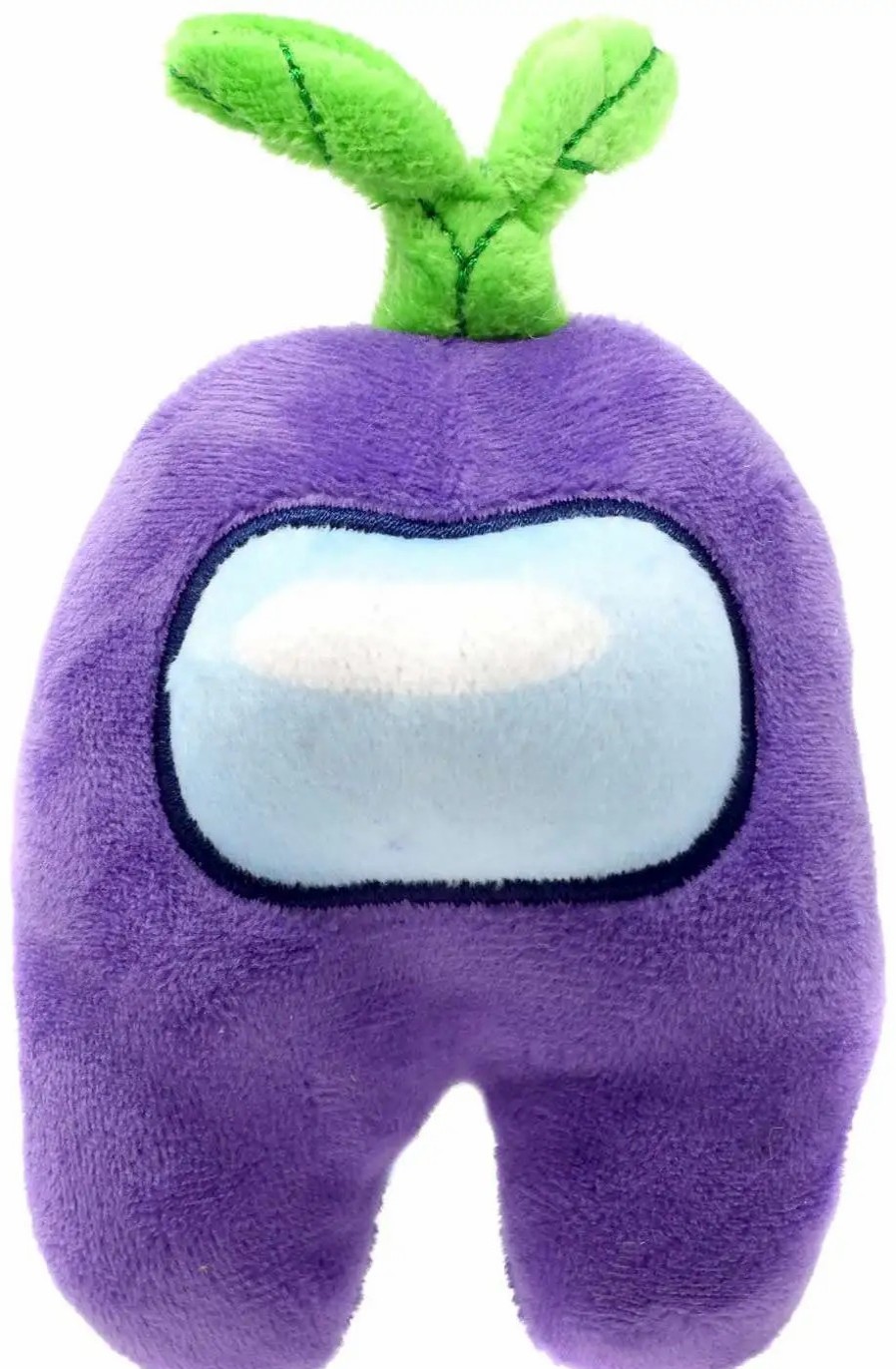 All Brands PMI | Among Us Purple With Sprout 4-Inch Mini Plush