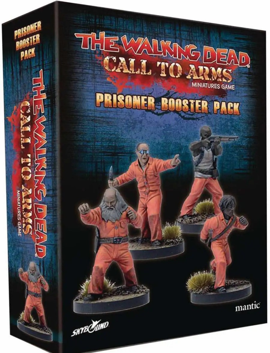 All Brands Skybound & Mantic | The Walking Dead Walking Dead Call To Arms Miniature Game Prisoner Booster Pack