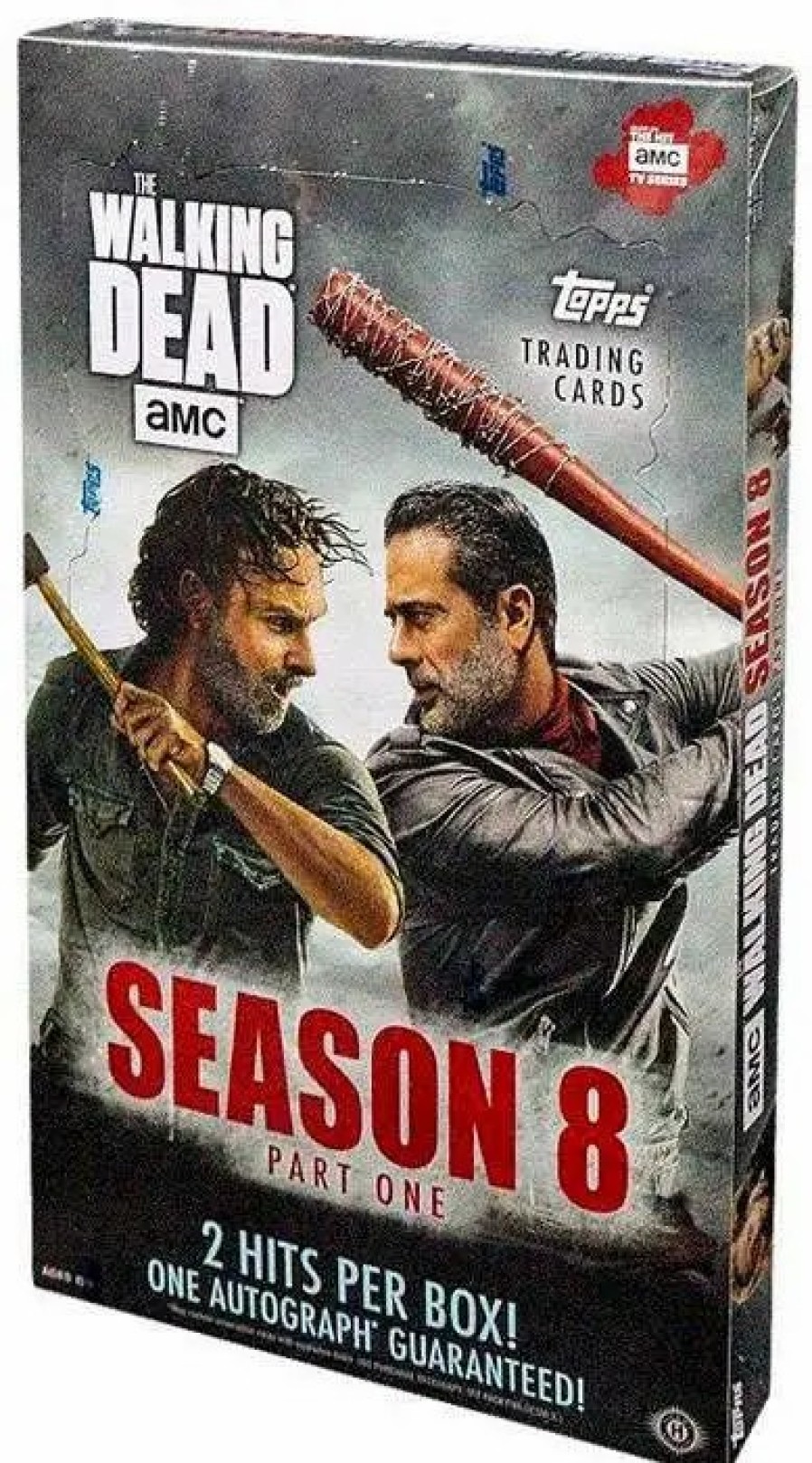 All Brands Topps | The Walking Dead Topps 2018 Season 8 Part One Trading Card Hobby Box [24 Packs, 2 Hits Per Box]