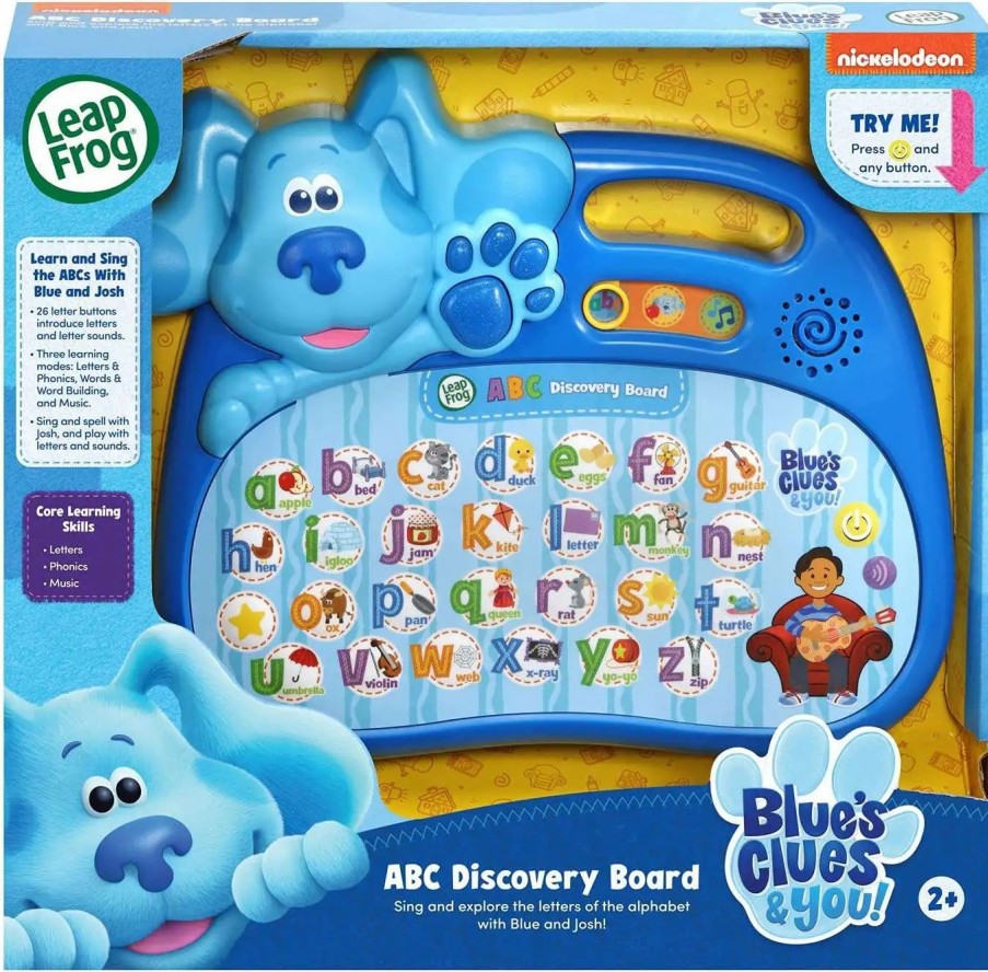 All Brands Leapfrog | Leapfrog Blue'S Clues & You! Abc Discovery Board