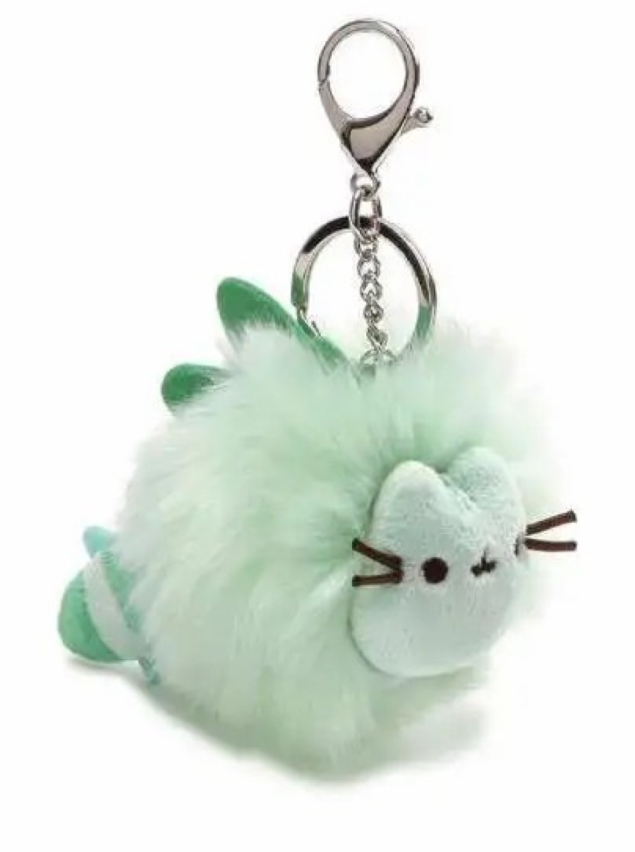 All Brands Gund | Pusheenosaurus Pom 4-Inch Keychain (Pre-Order Ships February)