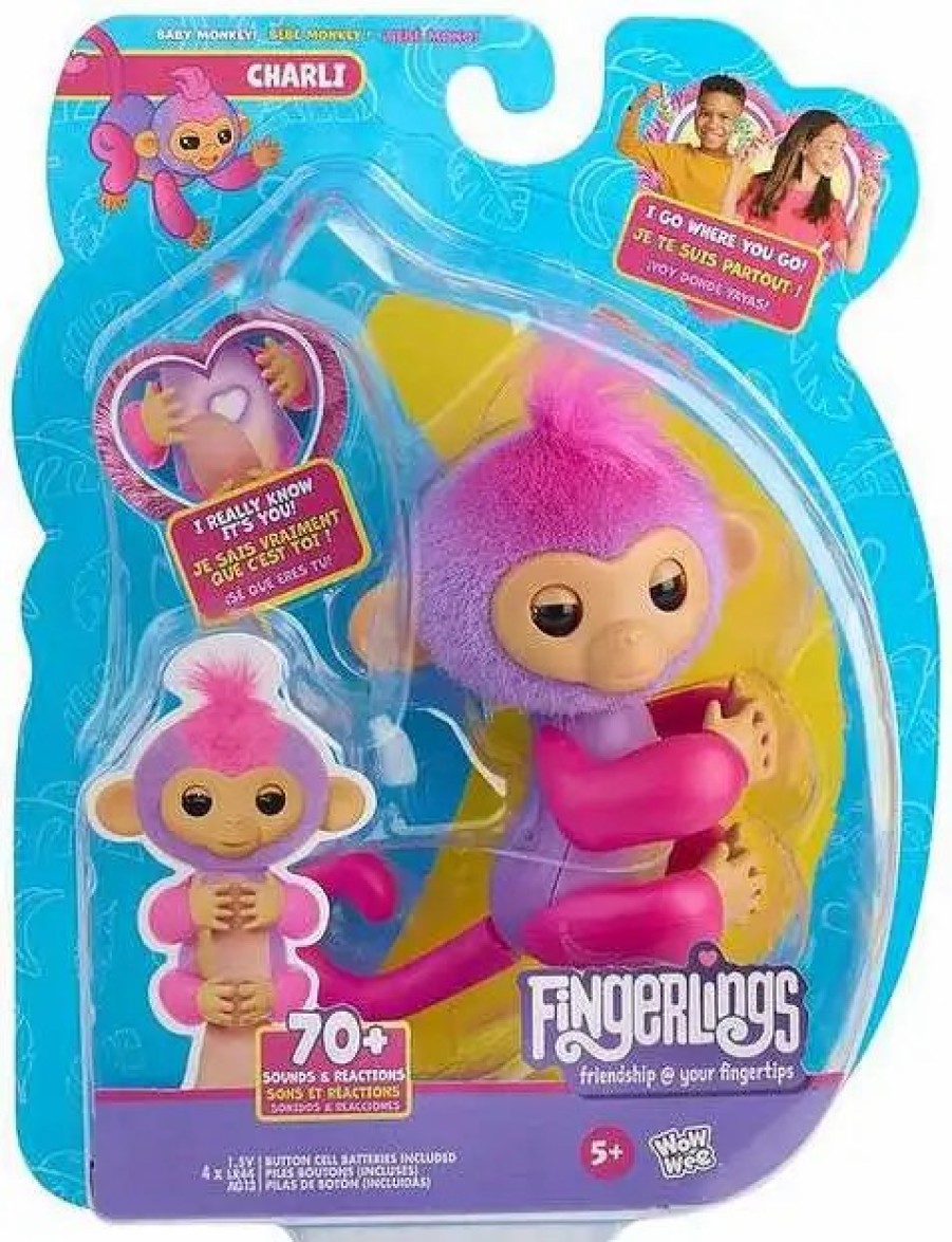 All Brands WowWee | Fingerlings Baby Monkey Charli Figure [2023]