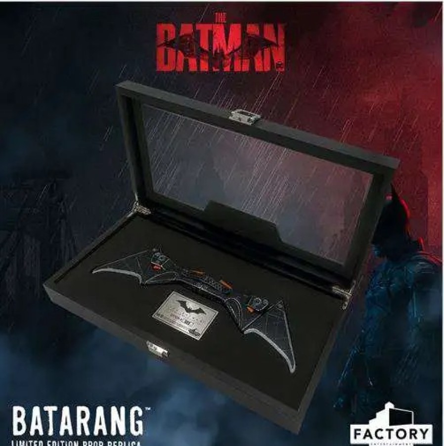 All Brands Factory Entertainment | Dc The Batman Batarang 14-Inch Prop Replica