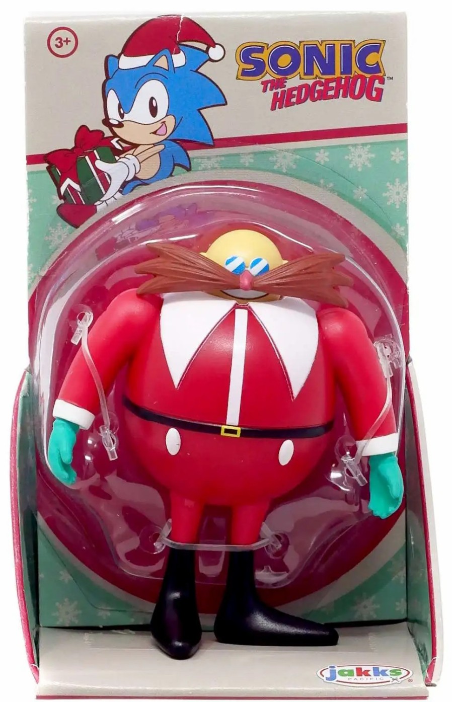 All Brands Jakks Pacific | Sonic The Hedgehog Holiday Dr. Eggman 2.5-Inch Mini Figure