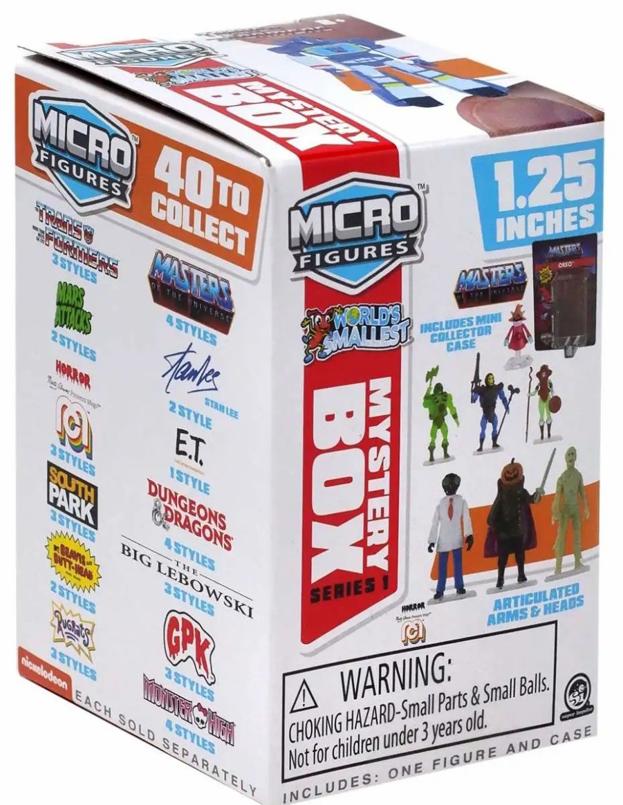 All Brands Super Impulse | World'S Smallest Micro Figures Series 1 Mystery Pack [1 Random Figure & Case]