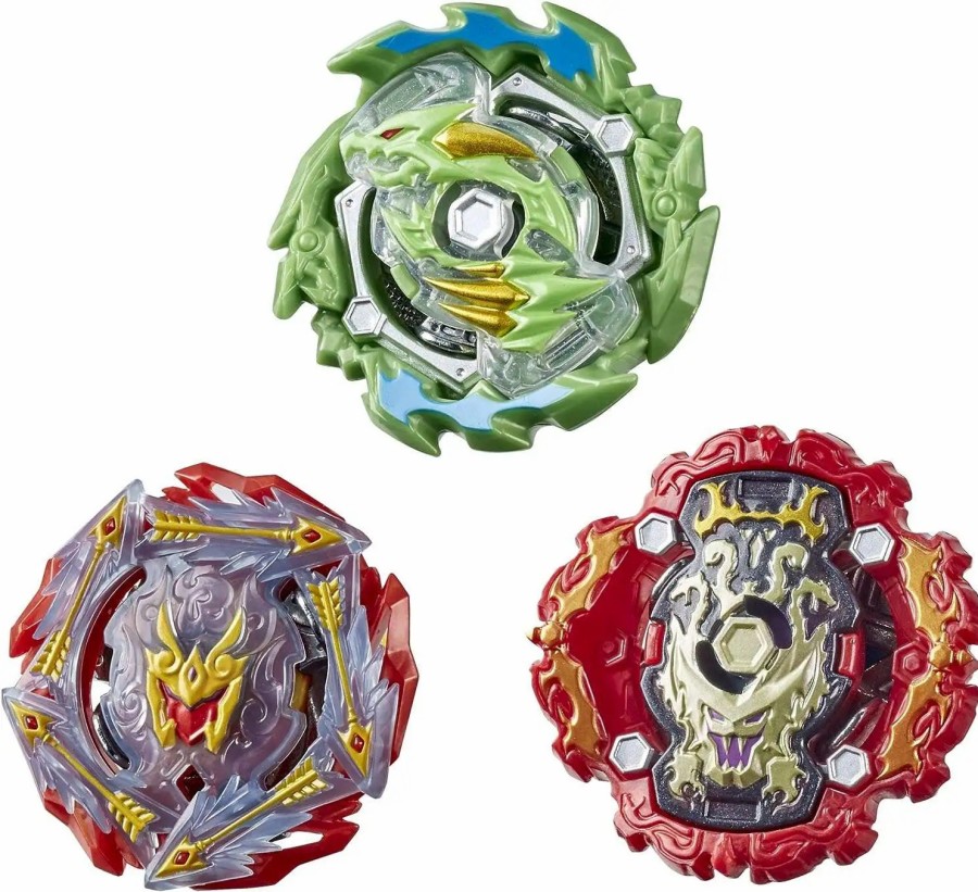 All Brands Hasbro Toys | Beyblade Burst Rise Hypersphere Ace Dragon D5, Rudr R5, Viper Hydrax H5 Exclusive 3-Pack [Battle Heroes]