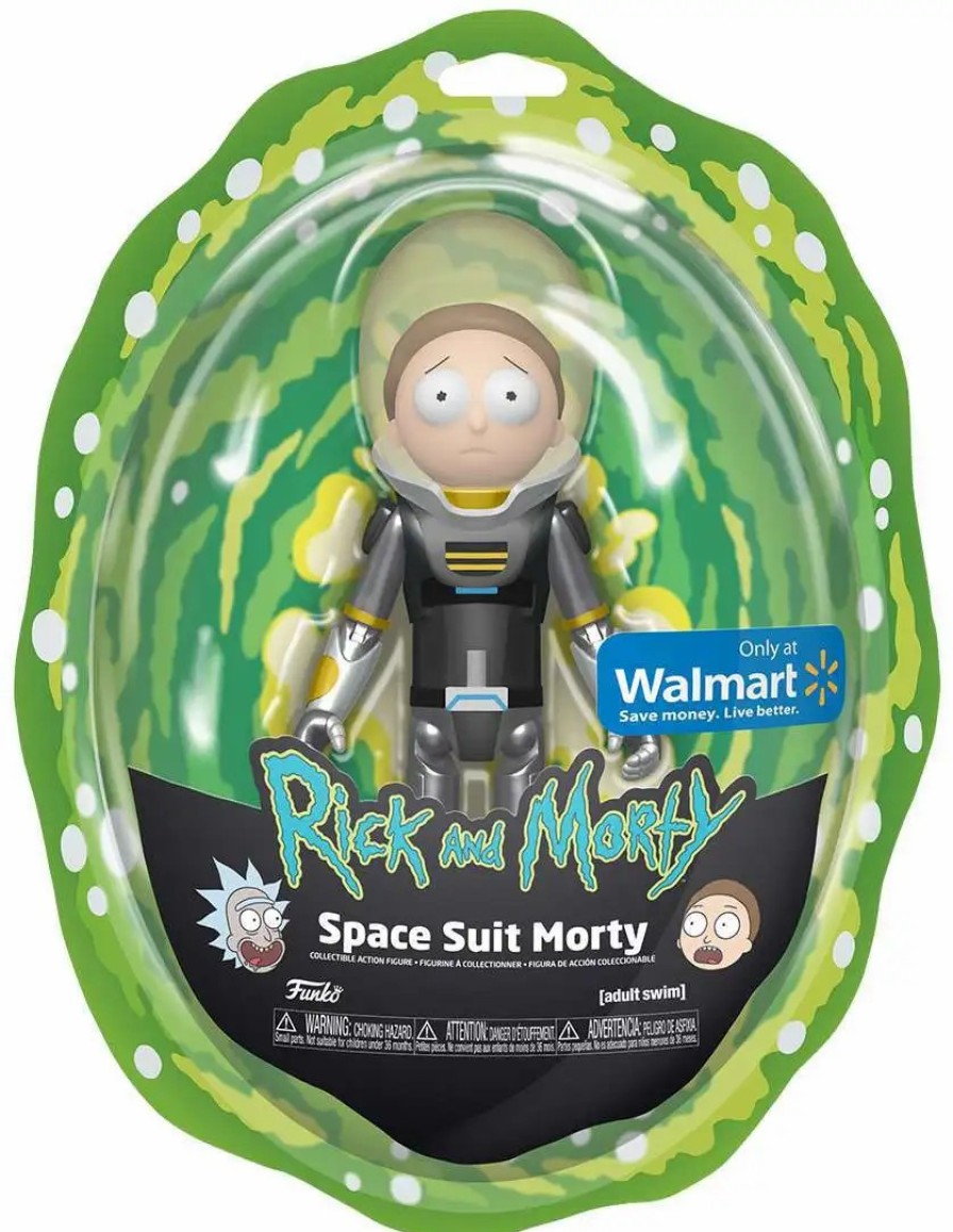 All Brands Funko | Funko Rick & Morty Space Suit Morty Exclusive Action Figure [Metallic]