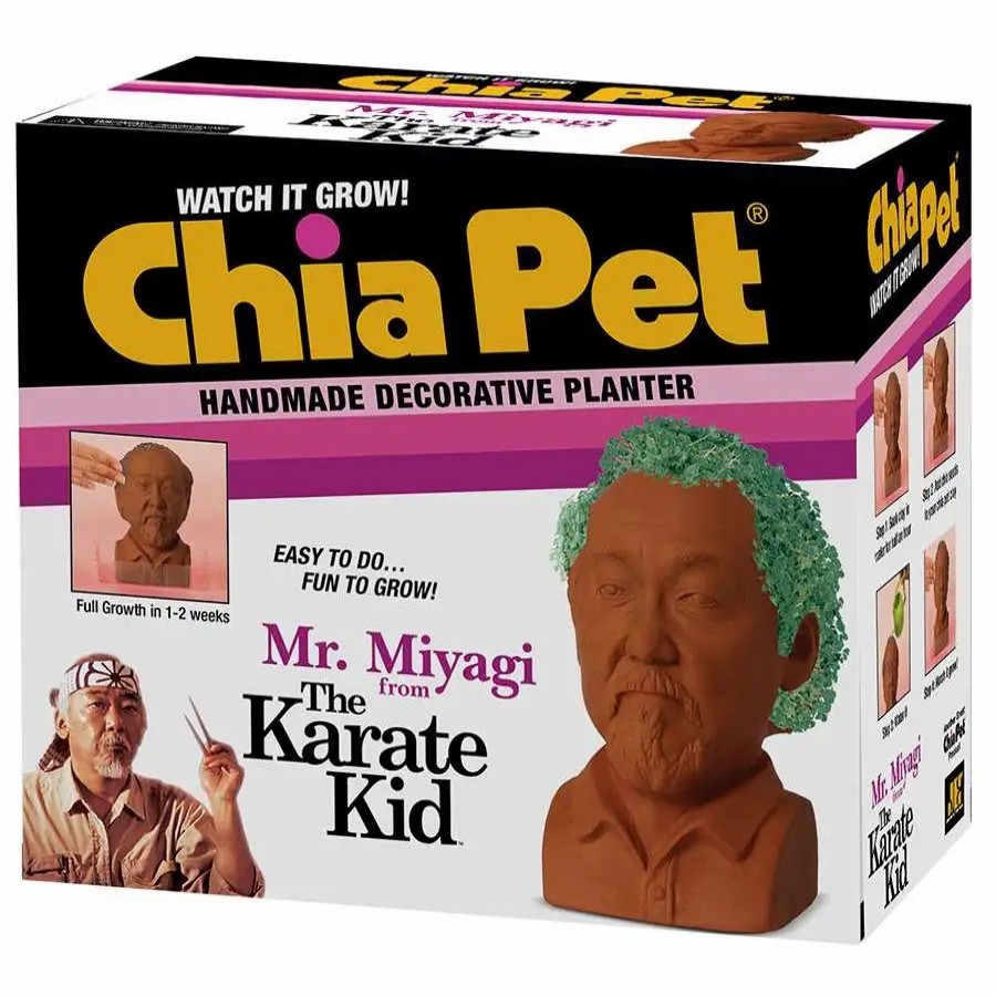 All Brands NECA | Neca The Karate Kid Mr. Miyagi Chia Pet