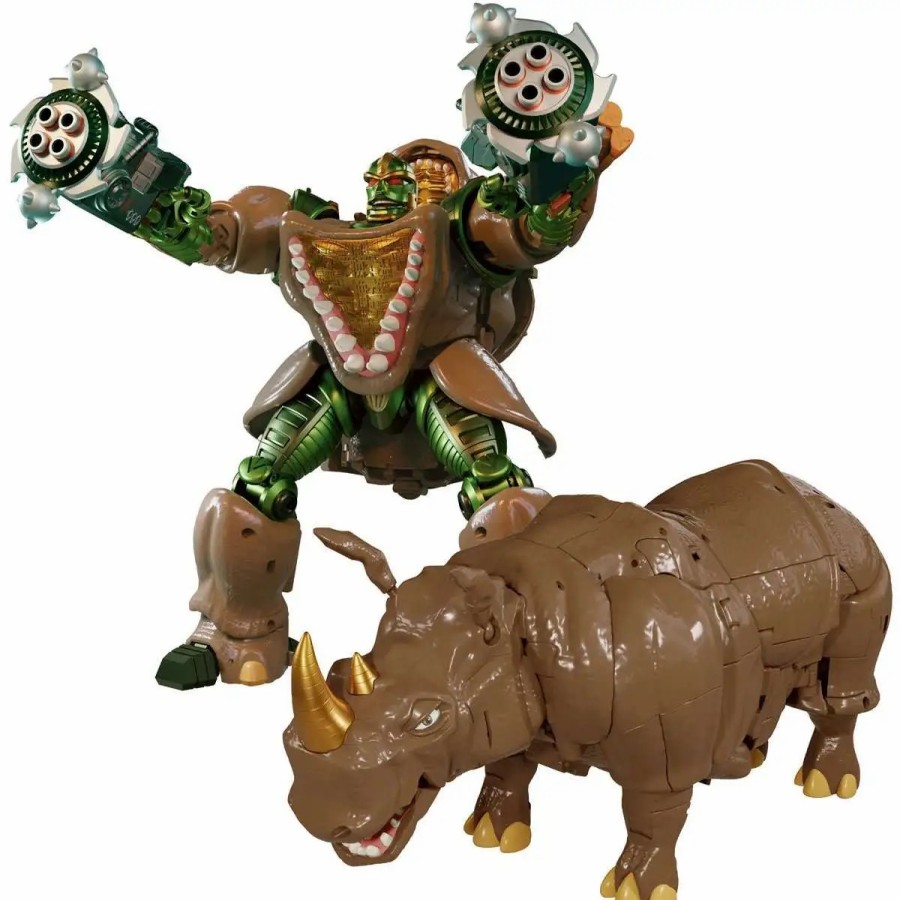 All Brands Takara / Tomy | Transformers Beast Wars Masterpiece Series Rhinox Action Figure Mp-59 (Pre-Order Ships August 2024)