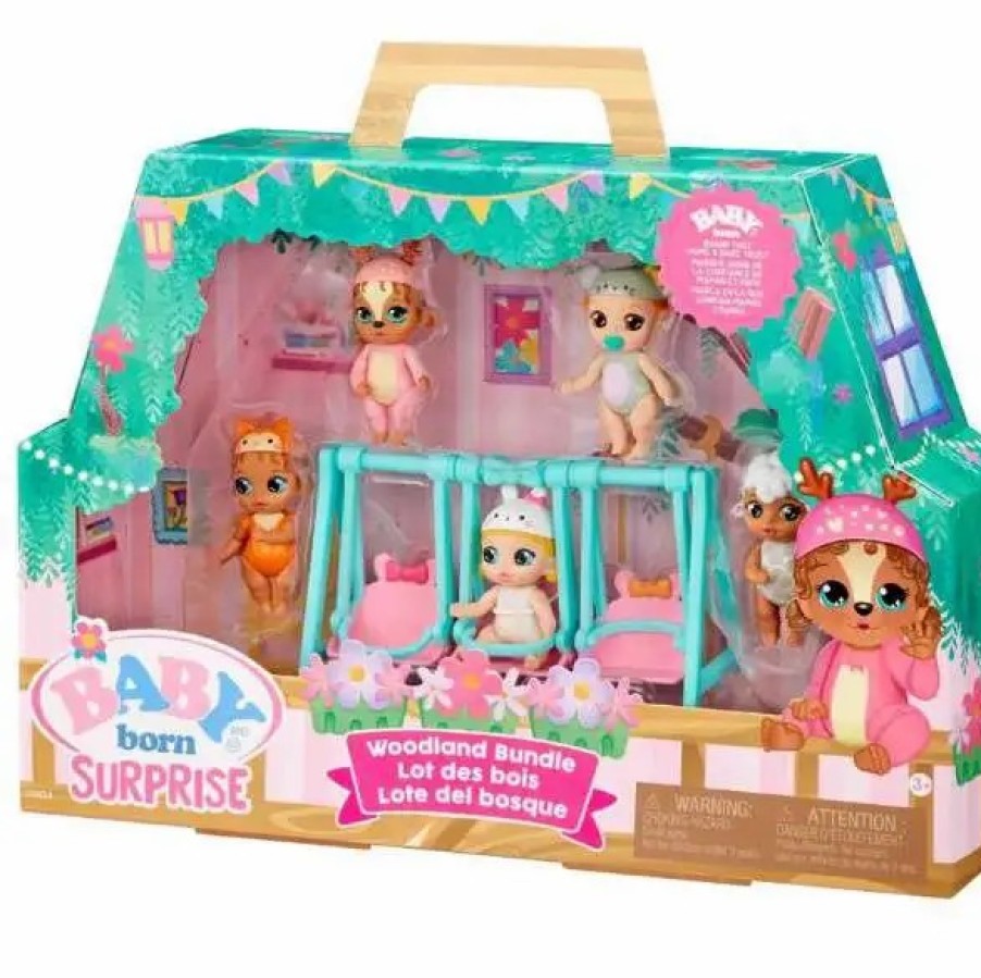 All Brands MGA Entertainment | Baby Born Surprise Woodland Bundle Figure 5-Pack Playset