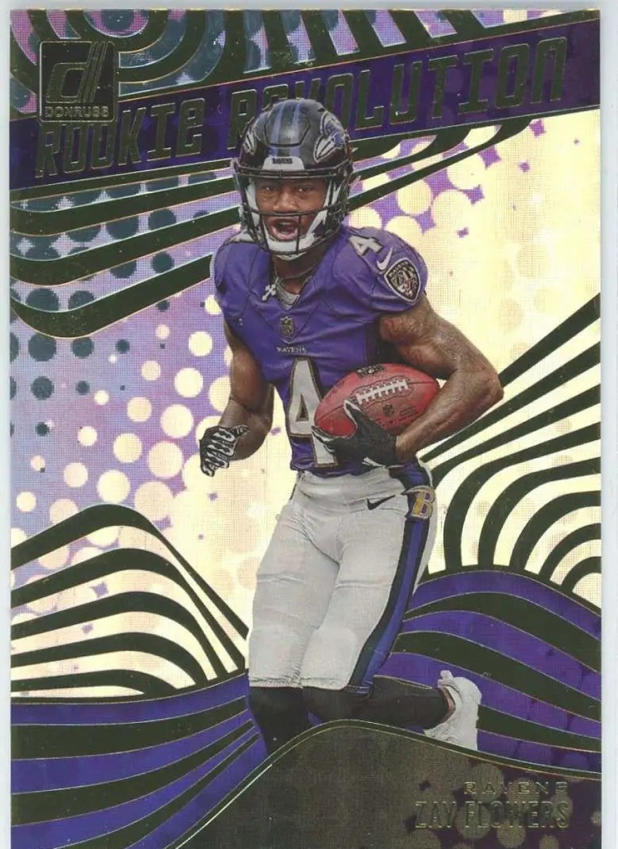 All Brands Panini | Nfl 2023 Panini Donruss Football Zay Flowers Rr-16 [Rookie Revolution]