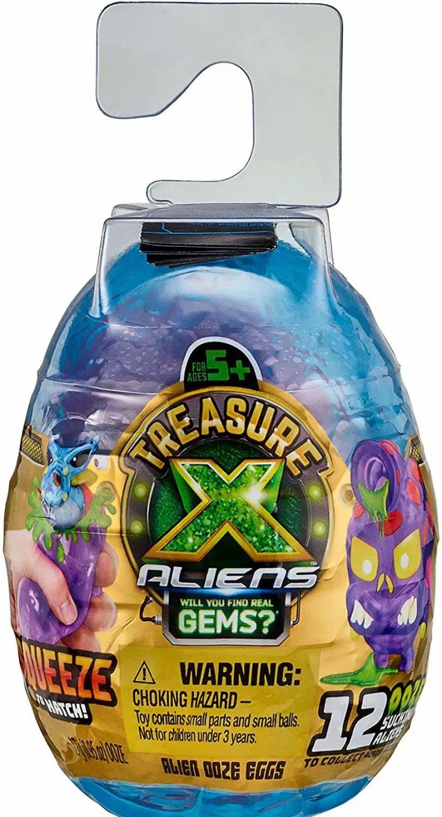 All Brands Moose Toys | Treasure X Series 3 Aliens Ooze Egg Mystery Pack [Look For Real Gems!]