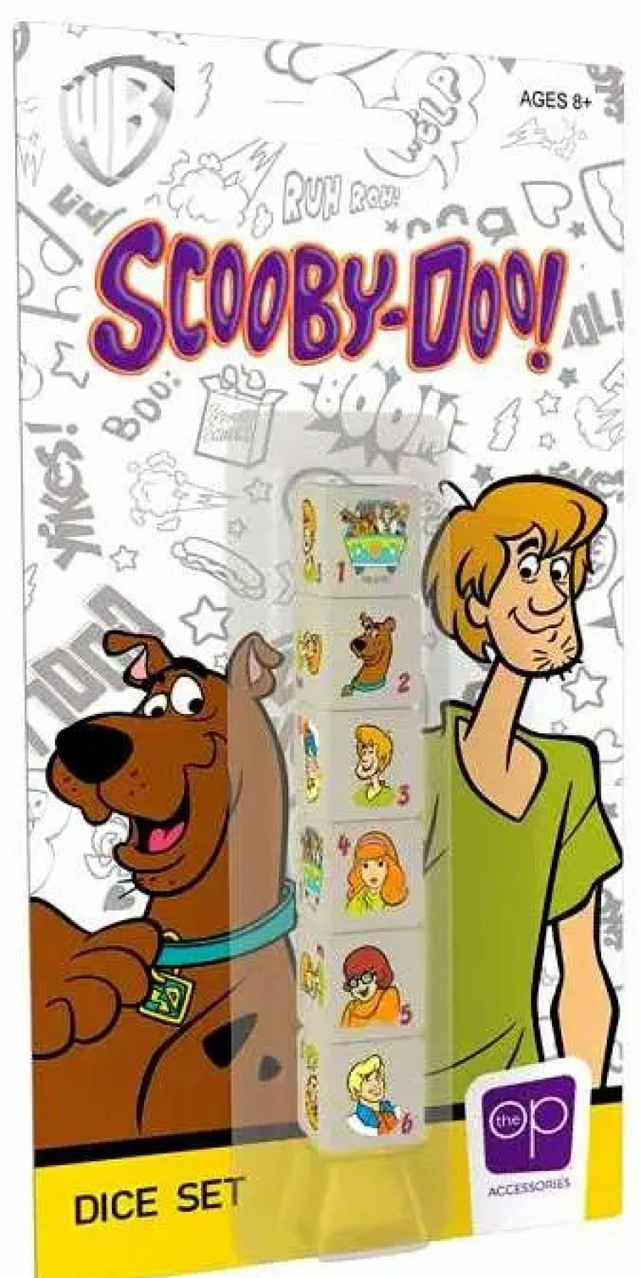 All Brands USAopoly | Hanna-Barbera Scooby Doo Dice Set