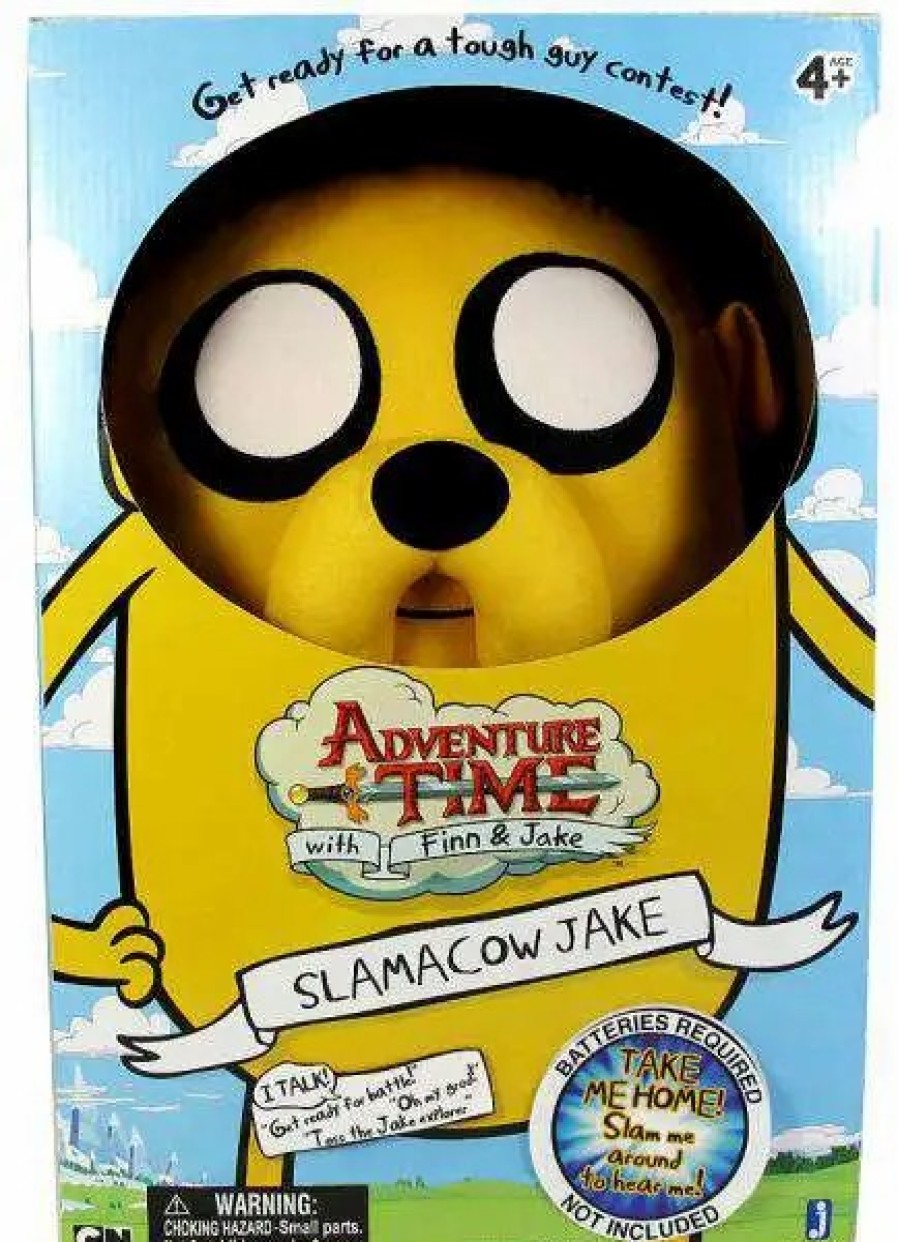 All Brands Jazwares | Adventure Time Slamacow Jake 20-Inch Plush [Damaged Package]