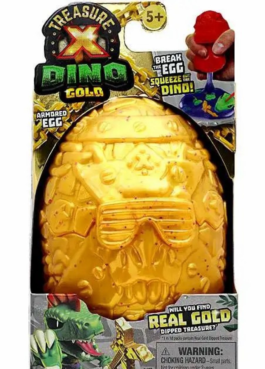 All Brands Moose Toys | Treasure X Dino Gold Armored Egg Myster Pack