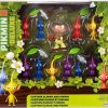 All Brands Jakks Pacific | World Of Nintendo Pikmin 3 Deluxe Captain Olimar & Pikmin 2.5-Inch Mini Figure 11-Pack Set