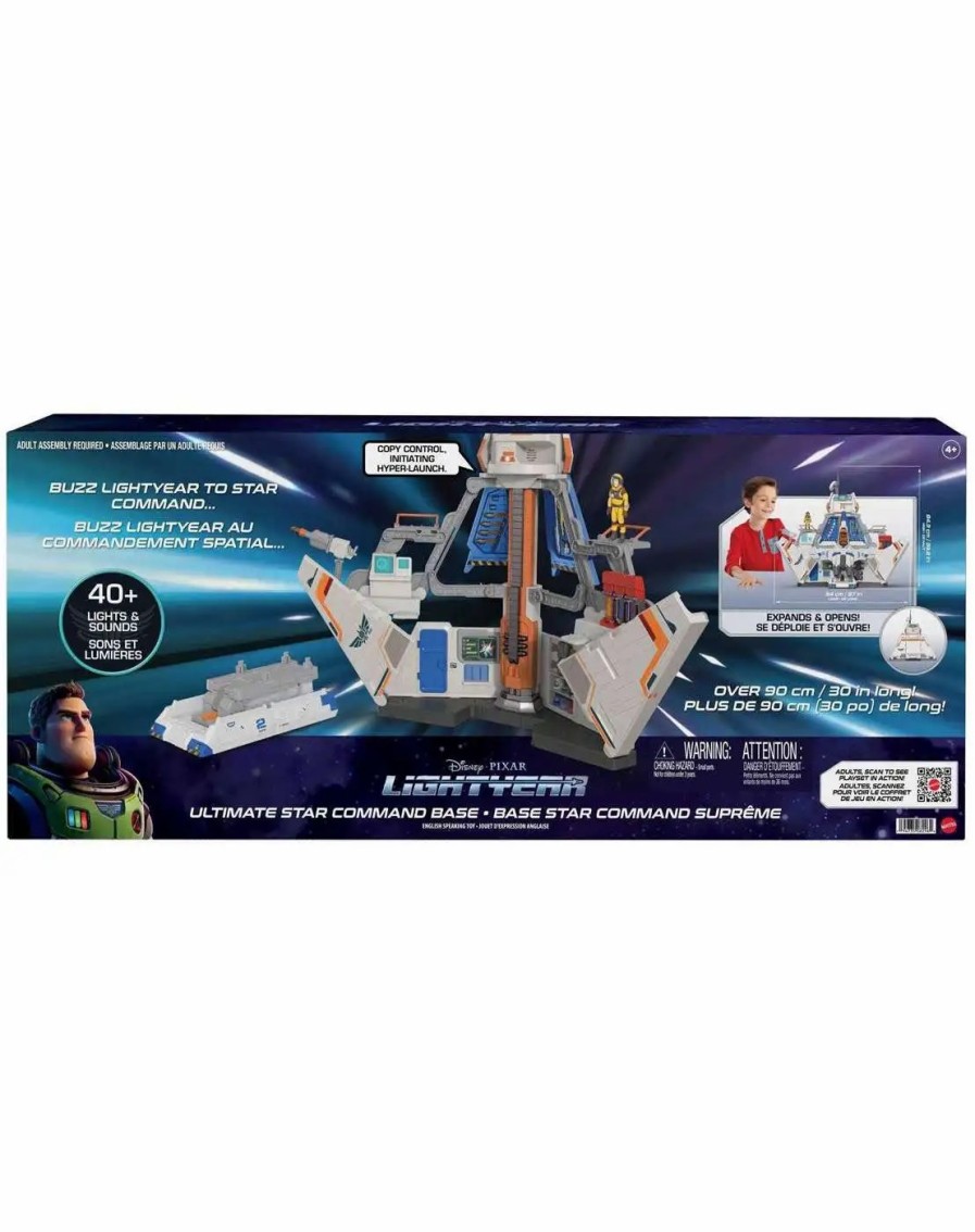 All Brands Mattel | Disney / Pixar Lightyear Movie Ultimate Star Command Base Playset