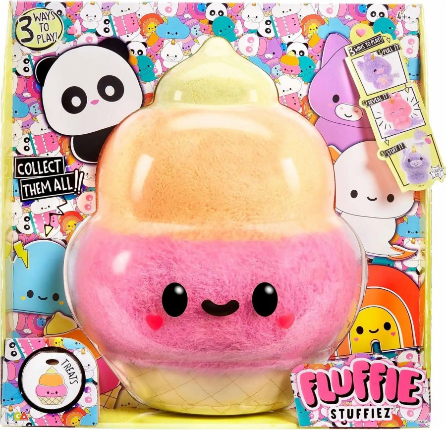 All Brands MGA Entertainment | Fluffie Stuffiez Ice Cream 11-Inch Large Plush