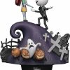 All Brands Beast Kingdom | Disney Nightmare Before Christmas D-Stage Jack & Sally 6-Inch Diorama Statue Ds-141 [Glow-In-The-Dark] (Pre-Order Ships February)