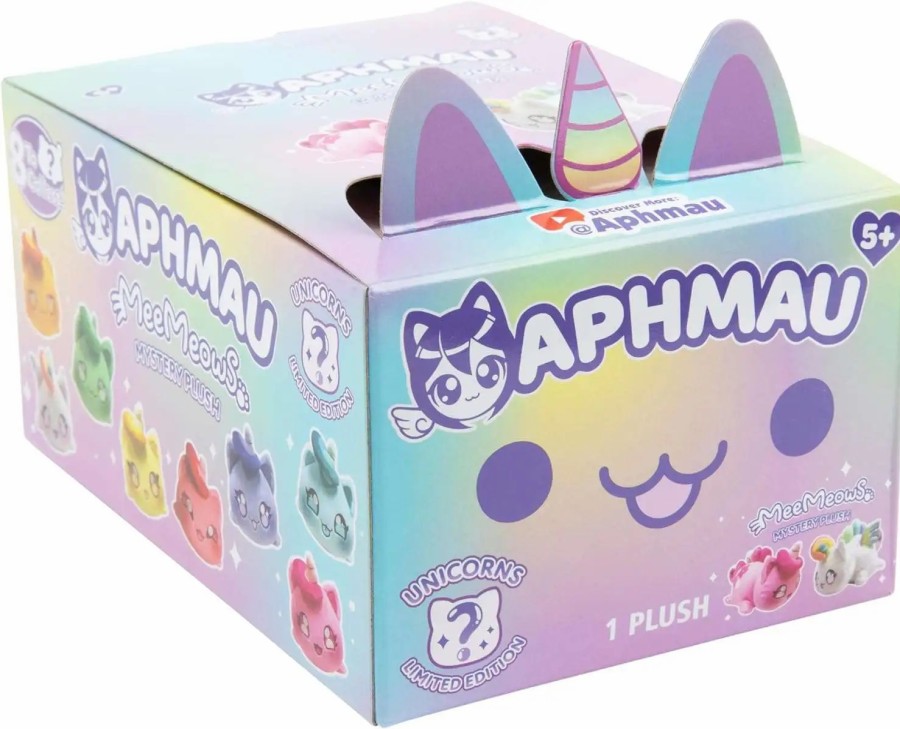 All Brands Bonkers Toy Co. | Aphmau Meemeows Plush Unicorns 6-Inch Mystery Pack [1 Random Figure]