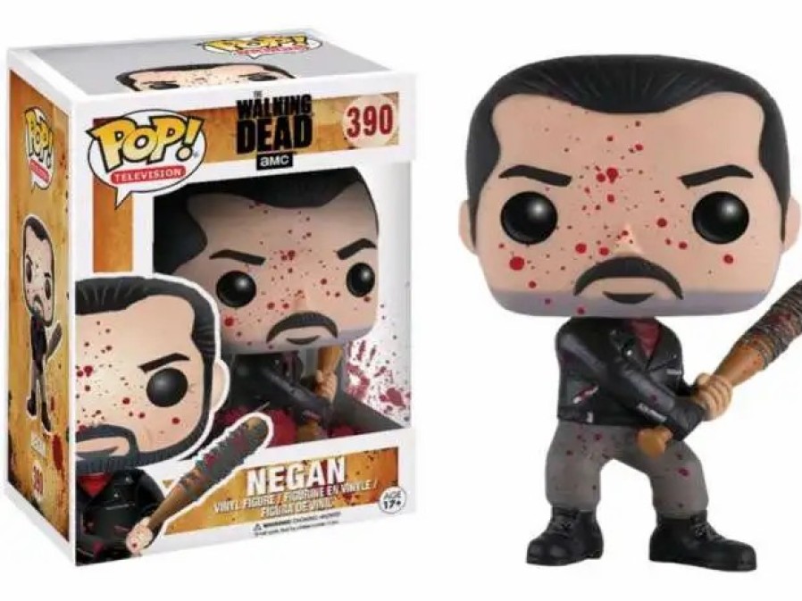 All Brands Funko | Funko The Walking Dead Pop! Television Negan Vinyl Figure #390 [Bloody]