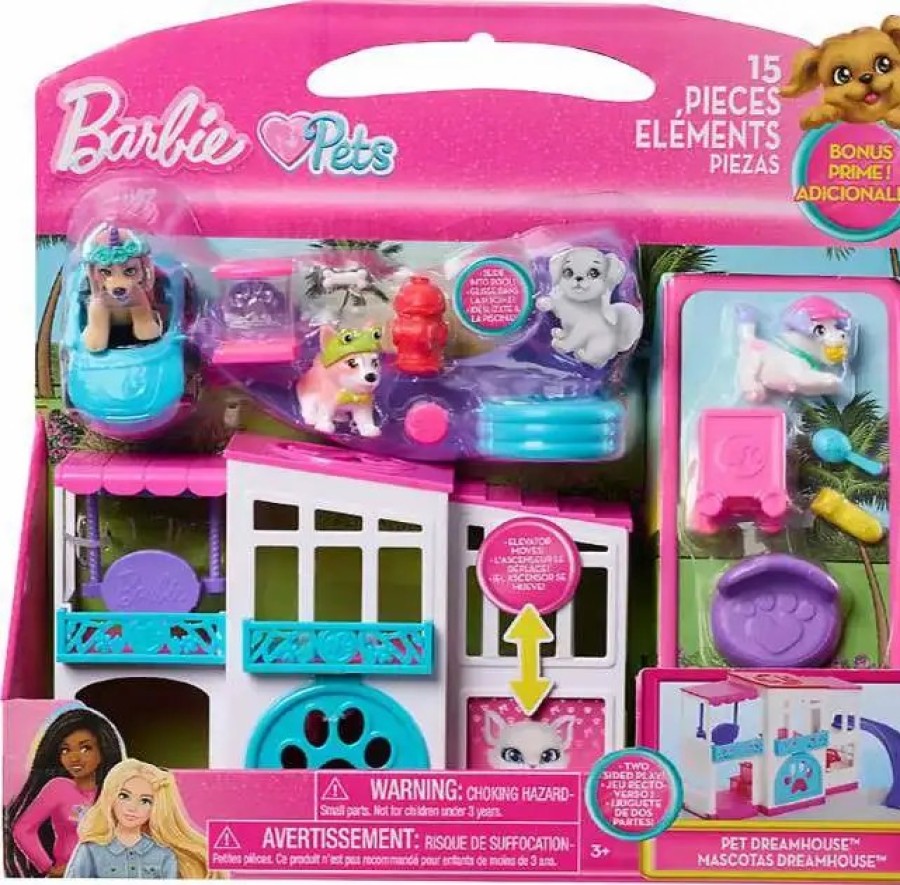 All Brands Mattel Toys | Barbie Pets Dreamhouse Exclusive Playset [15 Pieces!]