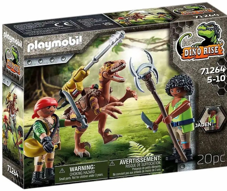 All Brands Playmobil | Playmobil Dino Rise Deinonychus Set #71264