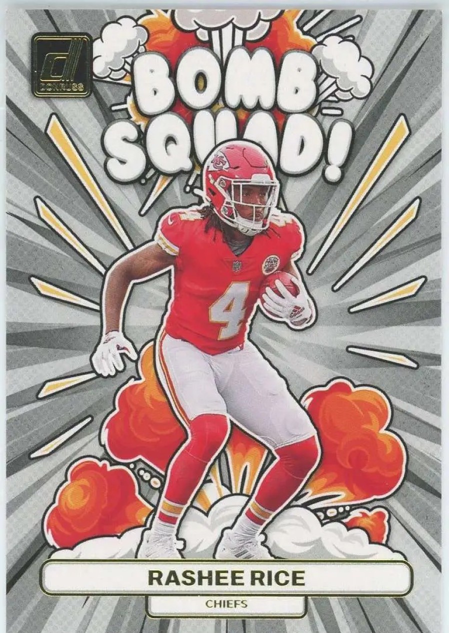 All Brands Panini | Nfl 2023 Panini Donruss Football Bomb Squad Rashee Rice #16 [Rookie]