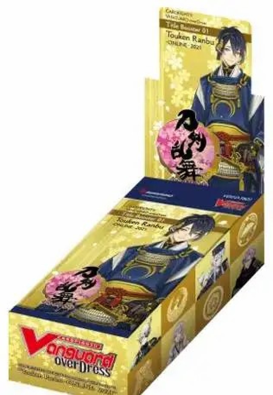 All Brands BushiRoad | Cardfight Vanguard Trading Card Game Overdress Touken Ranbu Title Booster 01 Box Booster Box