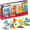 All Brands Mega Construx | Build & Show Pikachu & Kanto Partner Pokemon Exclusive Set