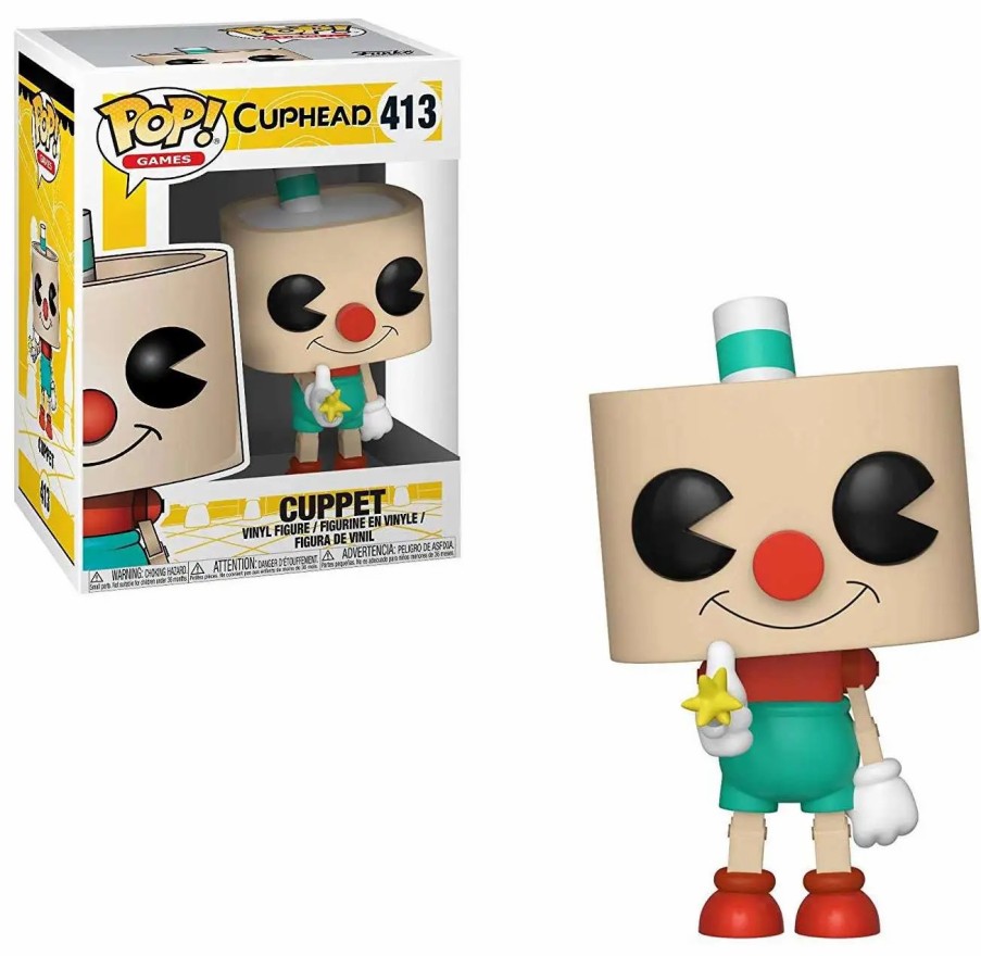 All Brands Funko | Funko Cuphead Pop! Games Cuppet Vinyl Figure #413