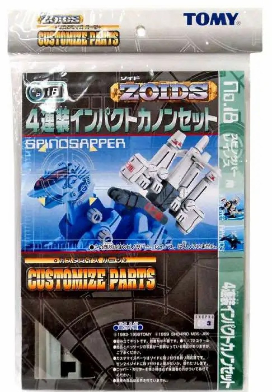 All Brands Tomy | Zoids Customized Parts Missile Launcher Accessory Kit Cp-18