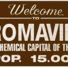 All Brands Trick or Treat Studios | The Toxic Avenger Tromaville Wood Sign