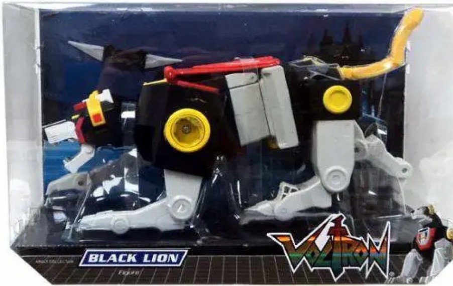 All Brands Mattel Toys | Voltron Club Lion Force Black Lion Exclusive Action Figure