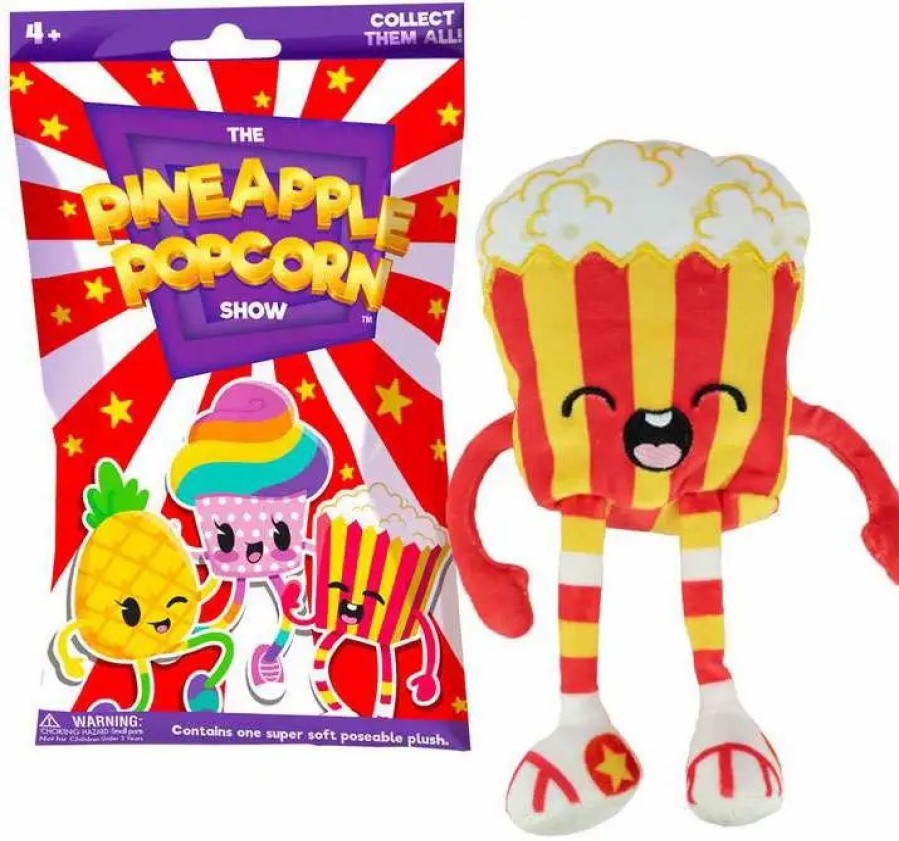 All Brands Cepia LLC | Super Soft Posable Plush The Pineapple Popcorn Show Mystery Pack [1 Random Character!]